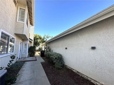 Side entrance to front door