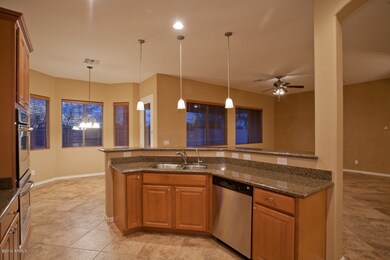 Kitchen view to Breakfast Nook