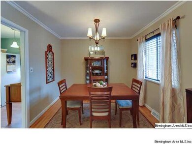 Formal dining space