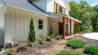 Landscaping in front