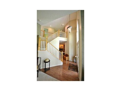 Entryway. The grand entrance is highlighted by an 