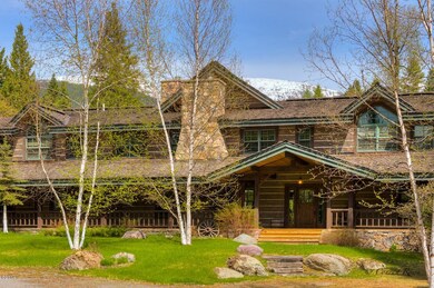 Front exterior - views to Swan Mountains