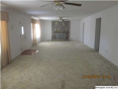 The living room is just huge, that's all. When the