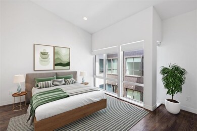 Primary bedroom - digitally staged