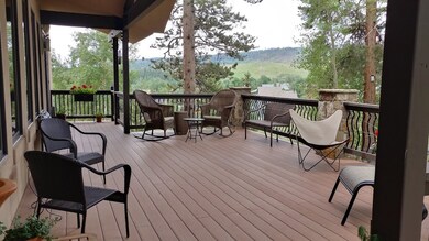 Deck over looking open space