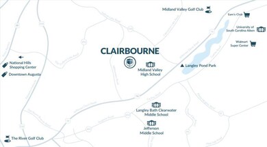 Clairbourne Map