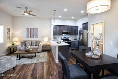 Model Unit - 1 BR - Kitchen and Living