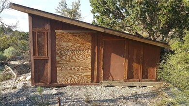 Gardening shed set dow in th eCold Creek stream ar