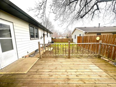 6 Deck in backyard