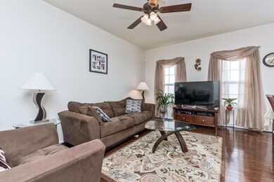 Spacious living room