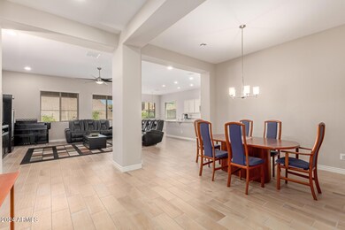 Formal dining room & great room