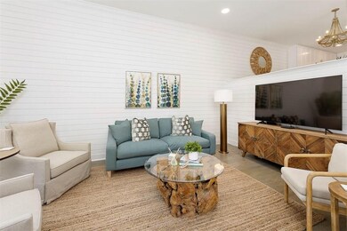 Entry living room