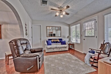 FAMILY RM WITH WOOD FLOORS