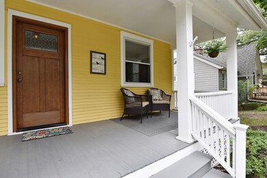 Enjoy sitting on this great porch