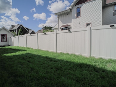 Fenced in Side of Home