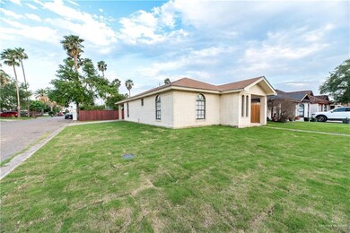 Brick one story home with large yard