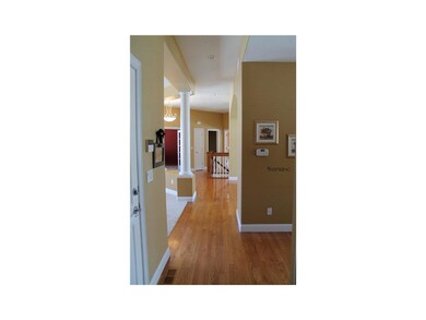 Hallway. Hallway view looking toward front entranc