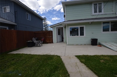Back patio area