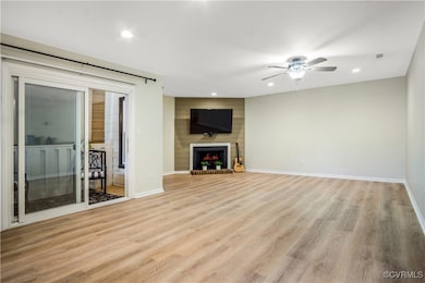 Luxury Vinyl Plank Flooring Throughout