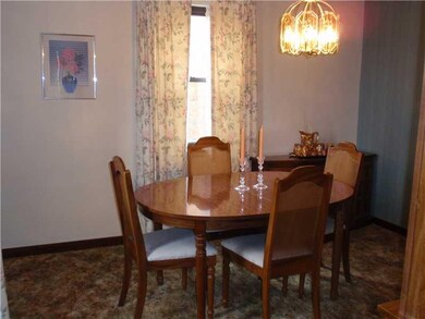 Dining Room. This separated dining room is great t