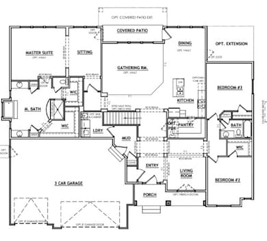 View of floor plan / room layout