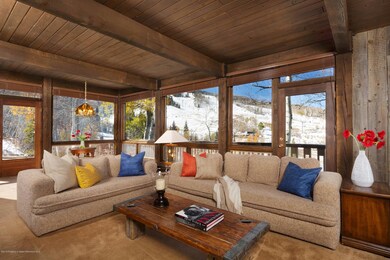 Great Room w/ Views of Ski Slopes