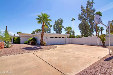 Garage and extra long Driveway