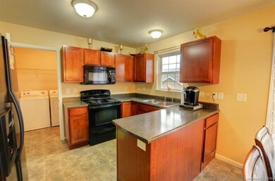 Updated kitchen and separate laundry room
