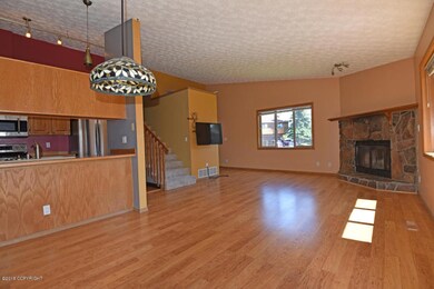 Living room dining area.