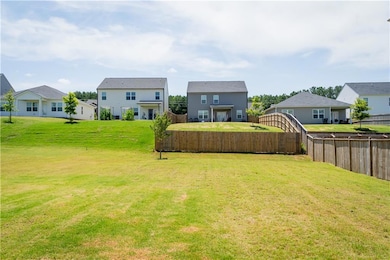 View of yard with a residential view