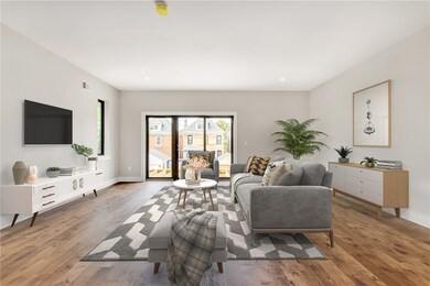 Image is virtually staged. The main level features