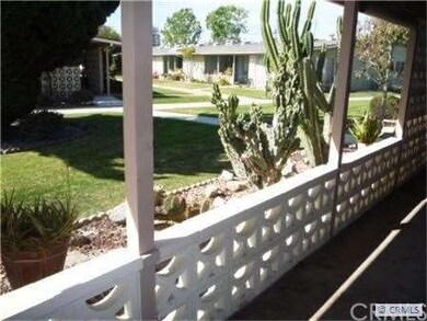 View of right side of green from front patio