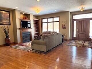 Front Entry & Living Room