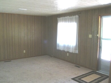 Front door off living room