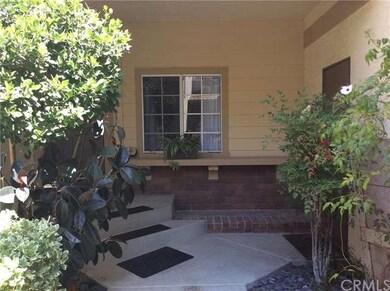 Front door is on the left and garage door is on th