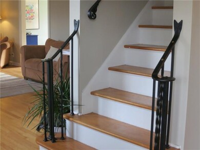 Beautifully finished hardwood floors throughout.
