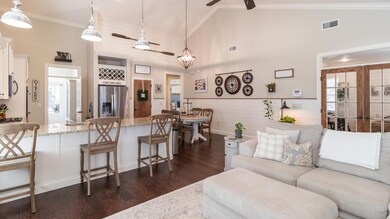 Living, Kitchen, and Dining Area
