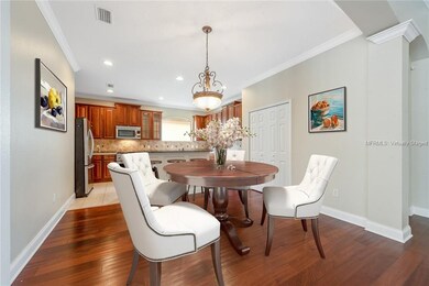 Virtually Staged. KITCHEN and DINING ROOM.
