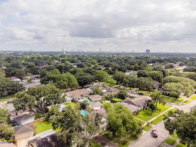 Aerial view of the home and area....