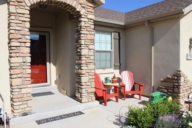 front porch area