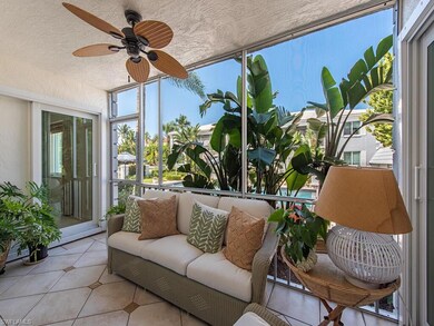 Screened in lanai