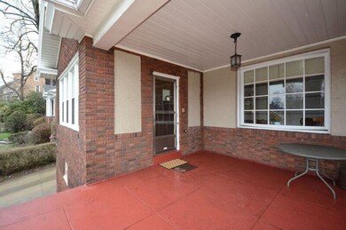 Cozy front porch
