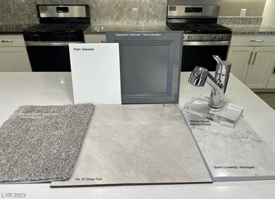 Selected finishes.