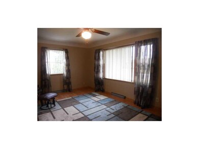 Living Room. Wood floor and big picture window