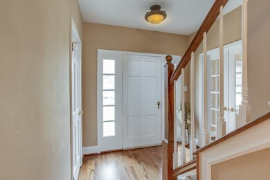 Formal Entry has a nice size coat closet.