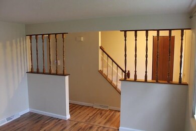 Entry view from living room.