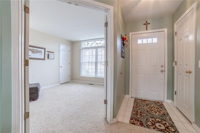 A nice entry separates the space.