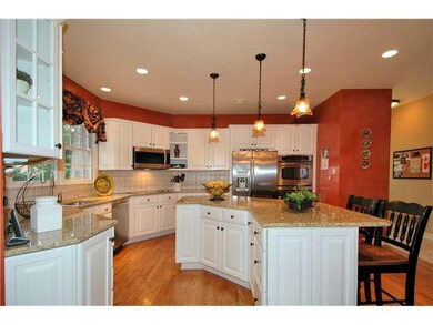 Kitchen. Wonderfully large island and lots of work