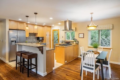 Open Living and dining