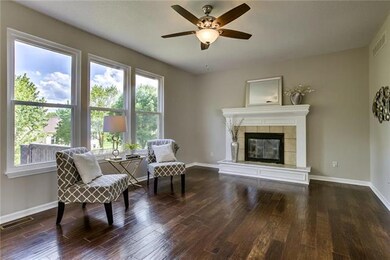 Great Room with Gorgeous Hardwood Floors & Brand N